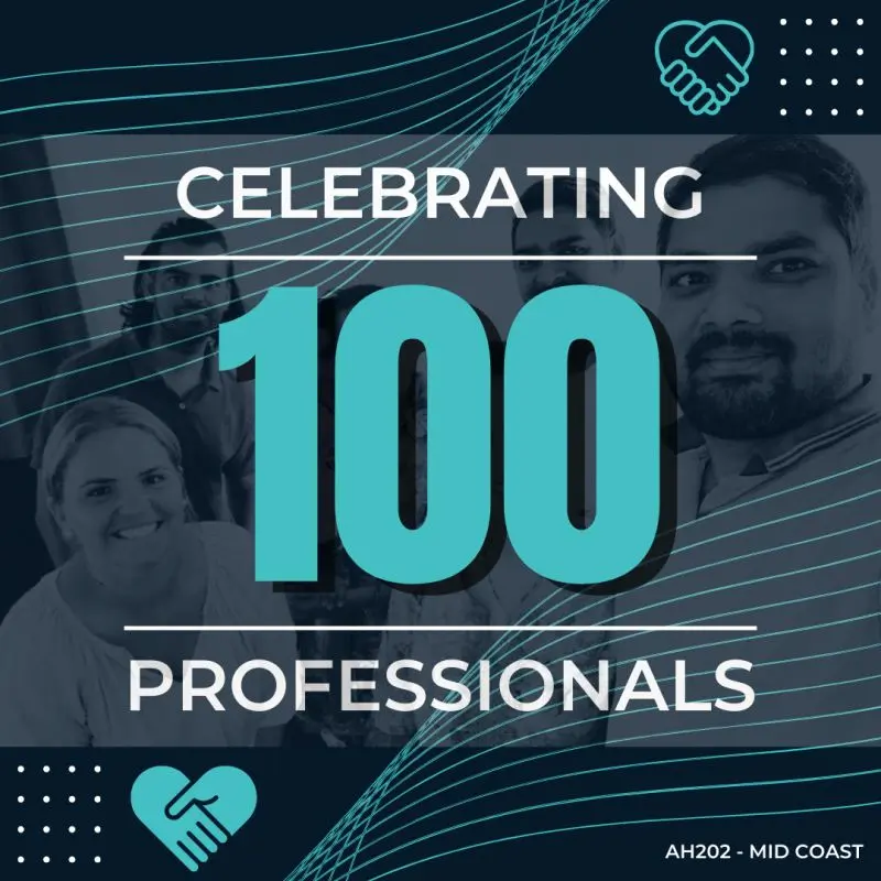 celebrating 100 professionals